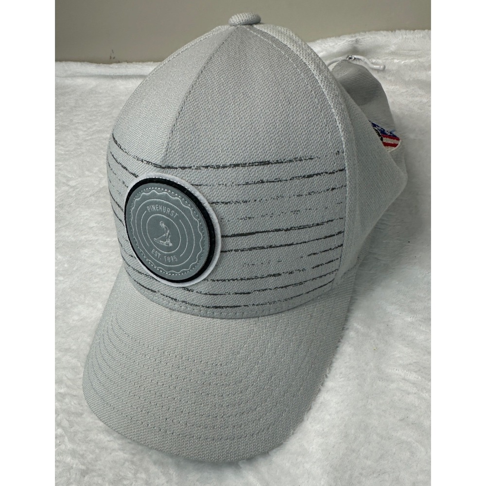 TravisMathew Pinehurst Hat Mens OSFM Grey Buttercup 2020 Snapback Golf Cap